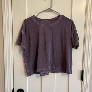 Lululemon Cropped Tee